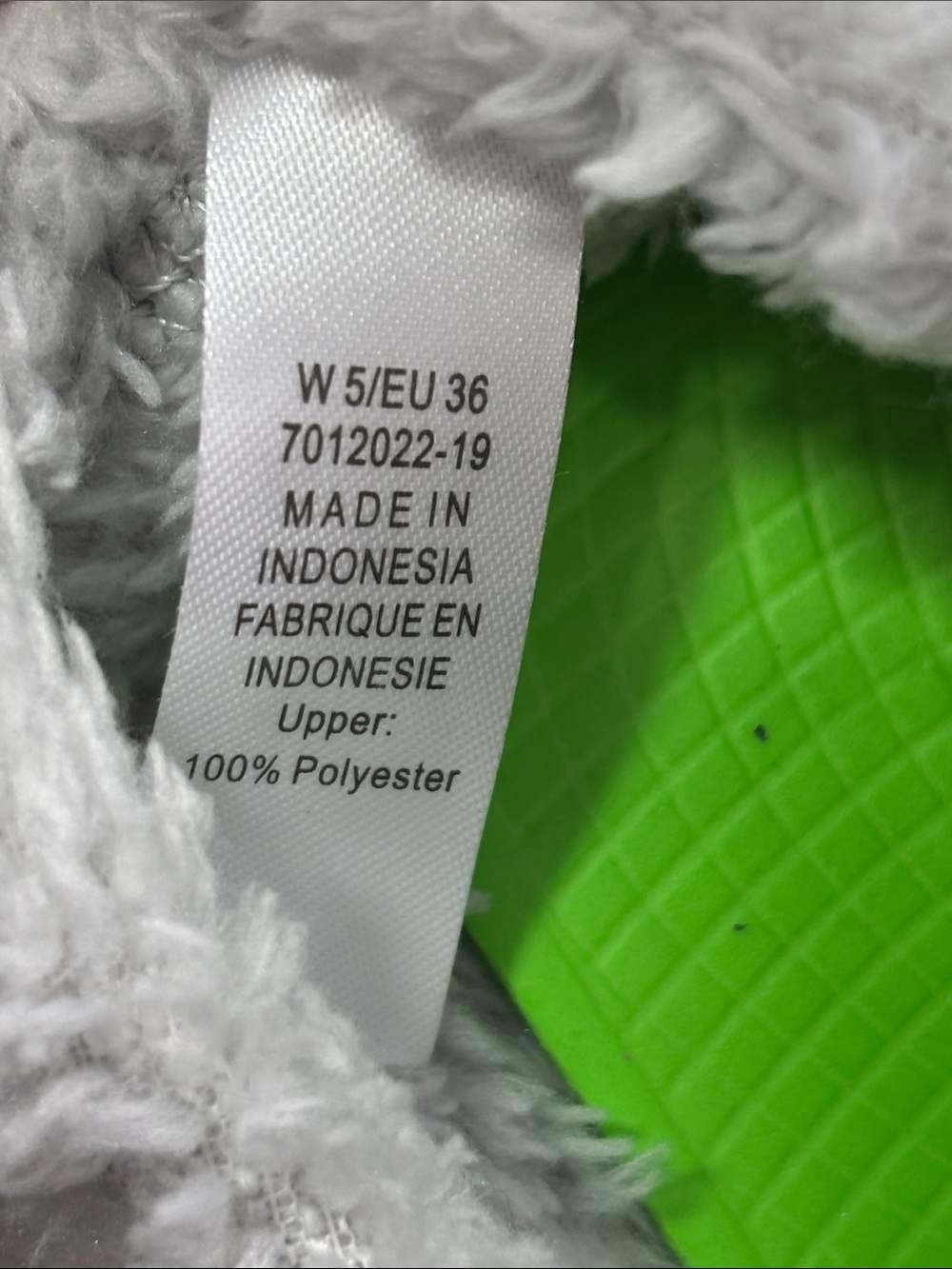 OOFOS Gray OOcoozie Slip-on Clog Mule - Womens 5 NEW - Picture 9 of 9